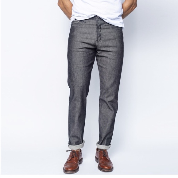 Elk Head black selvedge jeans - Picture 4 of 5